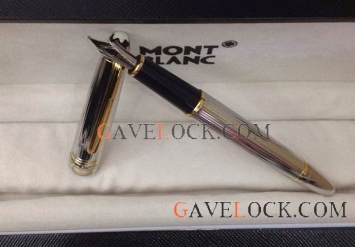 Buy Mont Blanc Knock Off Pens Meisterstuck Gold Clip Fountain Pen